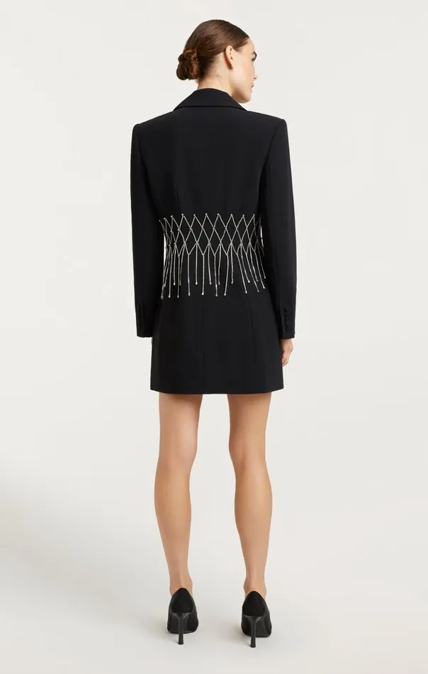 Women Cinq Sept Mini Naydeen Dress Black