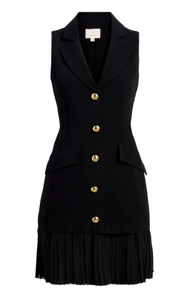 Women Cinq Sept Mini Regan Dress Blackblack