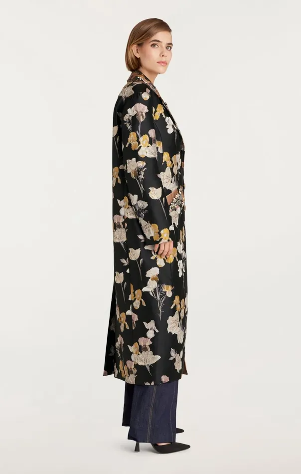 Women Cinq Sept Outerwear Rabia Coat Blackmulti