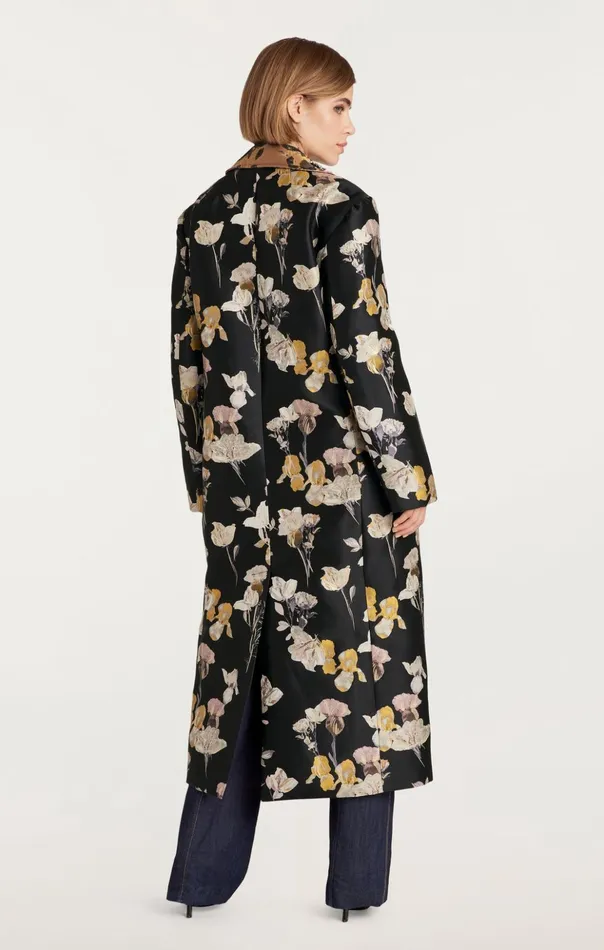 Women Cinq Sept Outerwear Rabia Coat Blackmulti