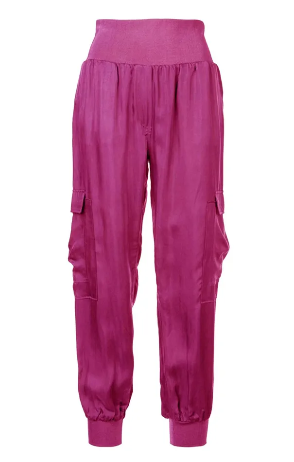 Women Cinq Sept Pants Giles Pant Plum Radish