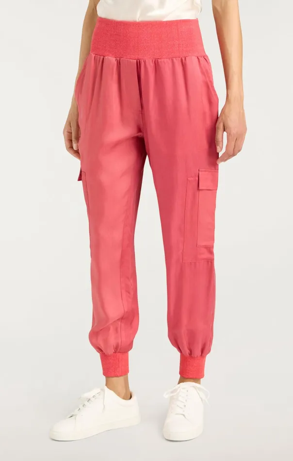 Women Cinq Sept Pants Giles Pant Sour Cherry