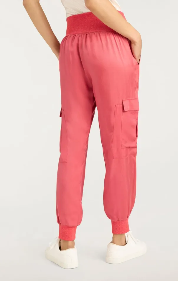 Women Cinq Sept Pants Giles Pant Sour Cherry