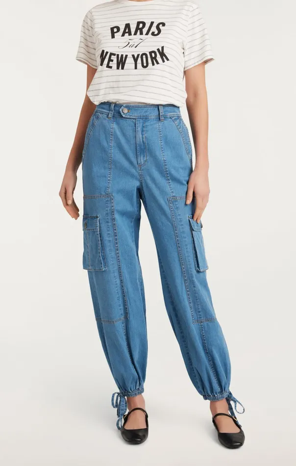 Women Cinq Sept Pants Zola Pant Light Wash