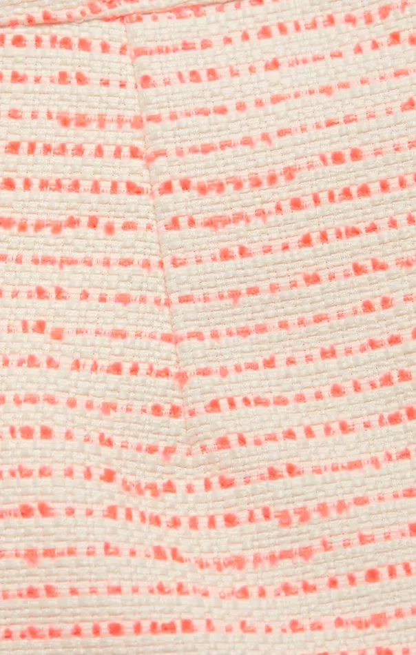 Women Cinq Sept Shorts Tweed Coronado Short Ivoryneon Coral