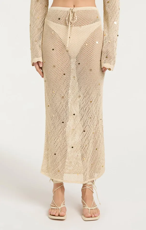 Women Cinq Sept Skirts Briar Skirt Naturalgold