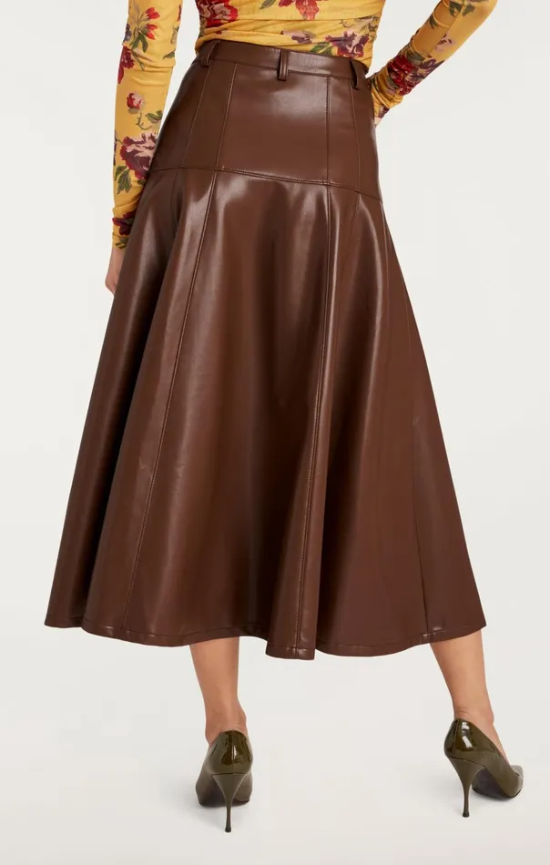 Women Cinq Sept Skirts Veena Skirt Espresso