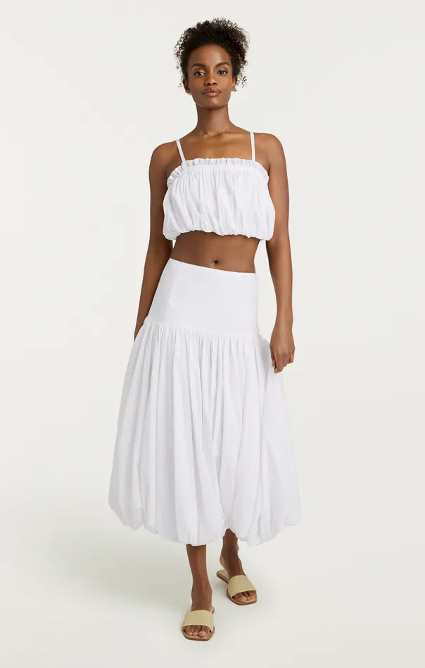 Women Cinq Sept Tank Tops and Camisoles Ivee Top White
