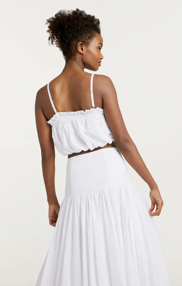 Women Cinq Sept Tank Tops and Camisoles Ivee Top White