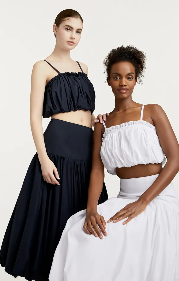Women Cinq Sept Tank Tops and Camisoles Ivee Top White