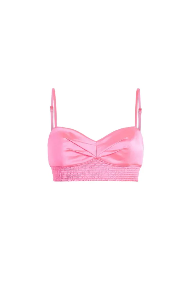 Women Cinq Sept Tank Tops and Camisoles Nikola Top Electric Pink