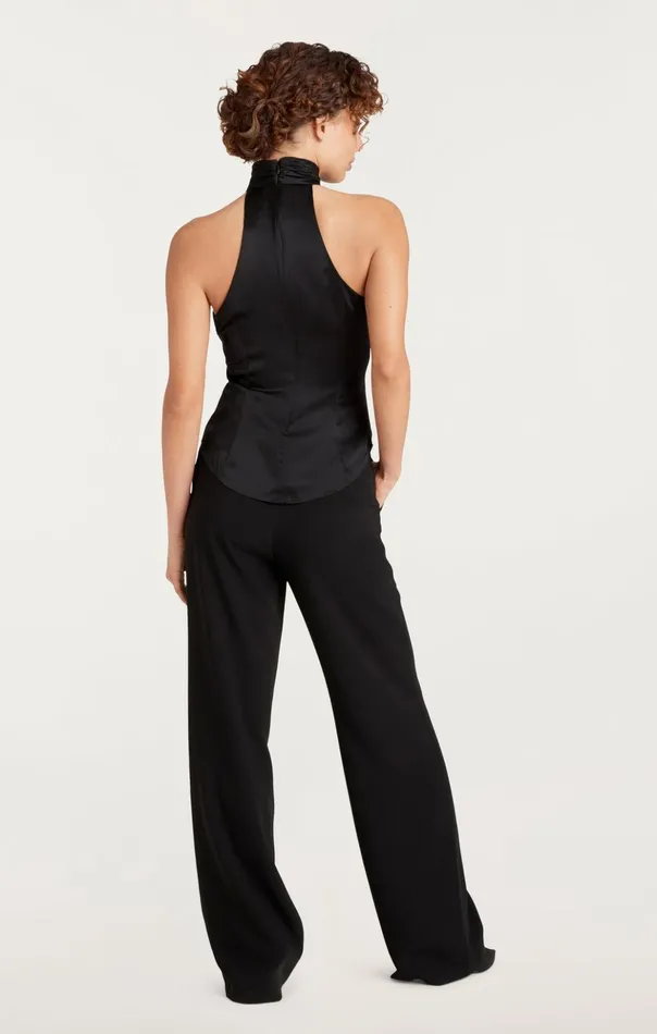 Women Cinq Sept Tank Tops and Camisoles Rachel Top Black