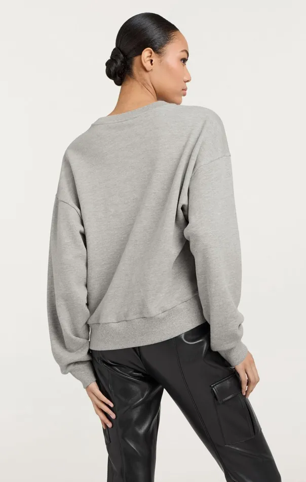 Women Cinq Sept Tees and Pullovers Paris New York Brandy Pullover Heather Greyblack
