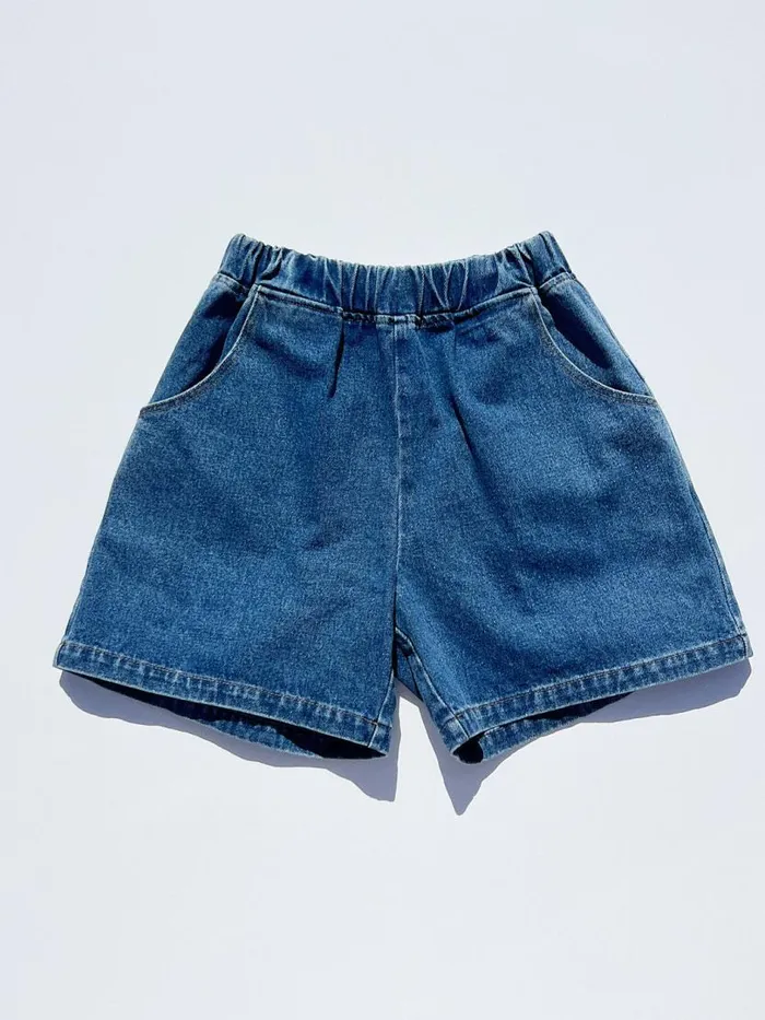 Women City Shorts Blue Denim Lisa Says Gah Shorts
