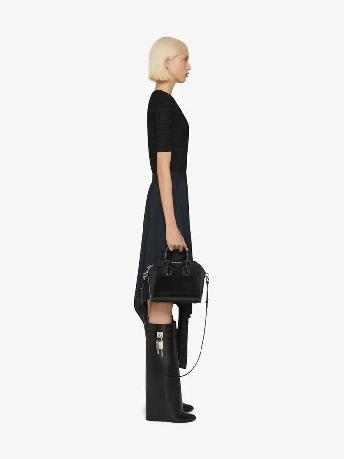 Women Crossbody Bags Givenchy Mini Antigona Bag In Box Leather Black Women Crossbody Bags Givenchy Mini Antigona Bag In Box Leather Black