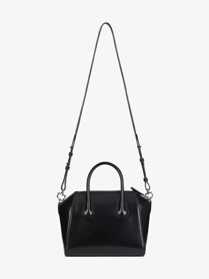 Women Crossbody Bags Givenchy Mini Antigona Bag In Box Leather Black Women Crossbody Bags Givenchy Mini Antigona Bag In Box Leather Black