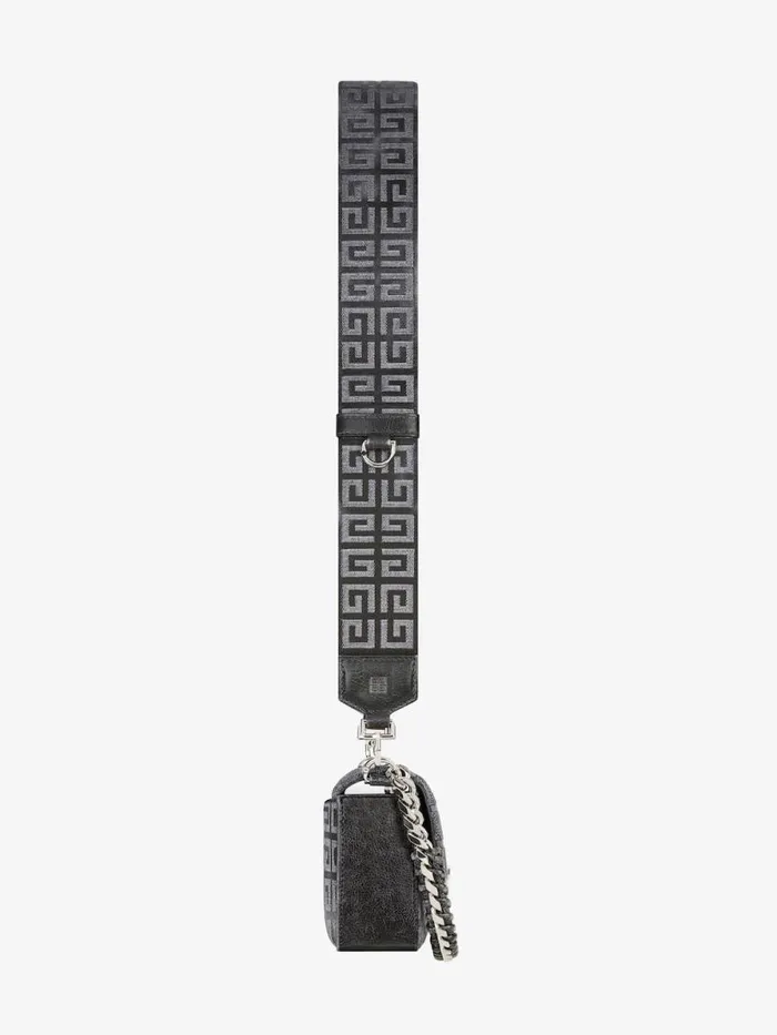 Women Crossbody Bags Givenchy Small 4G Bag In Lurex Embroidery With Chain Dark Grey Women Crossbody Bags Givenchy Small 4G Bag In Lurex Embroidery With Chain Dark Grey