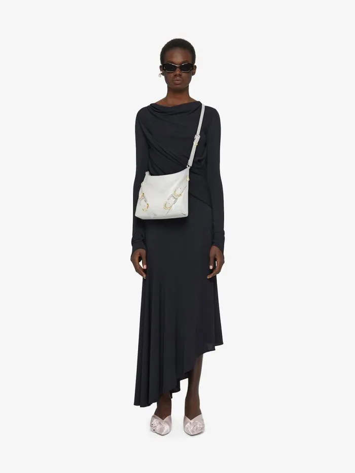 Women Crossbody Bags Givenchy Voyou Crossbody Bag In Leather Ivory Women Crossbody Bags Givenchy Voyou Crossbody Bag In Leather Ivory