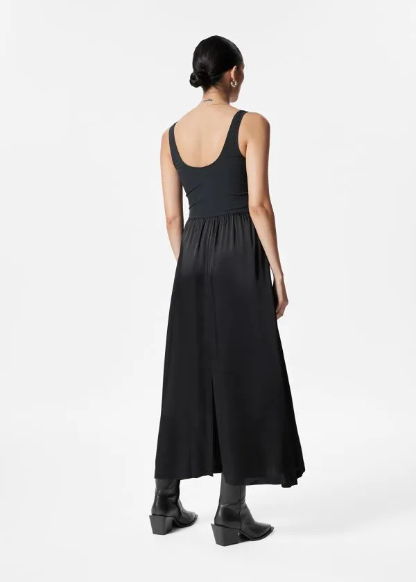 Women Dresses and Other Stories Sleeveless Midi Dress Black