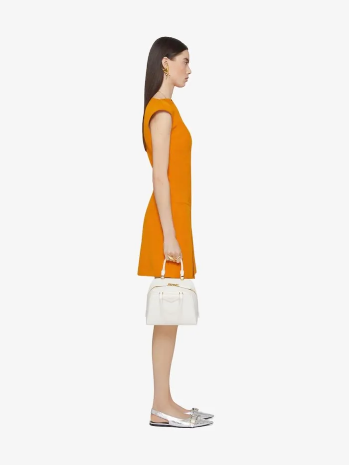 Women Dresses Givenchy Dress In Linen And Silk Dark Orange