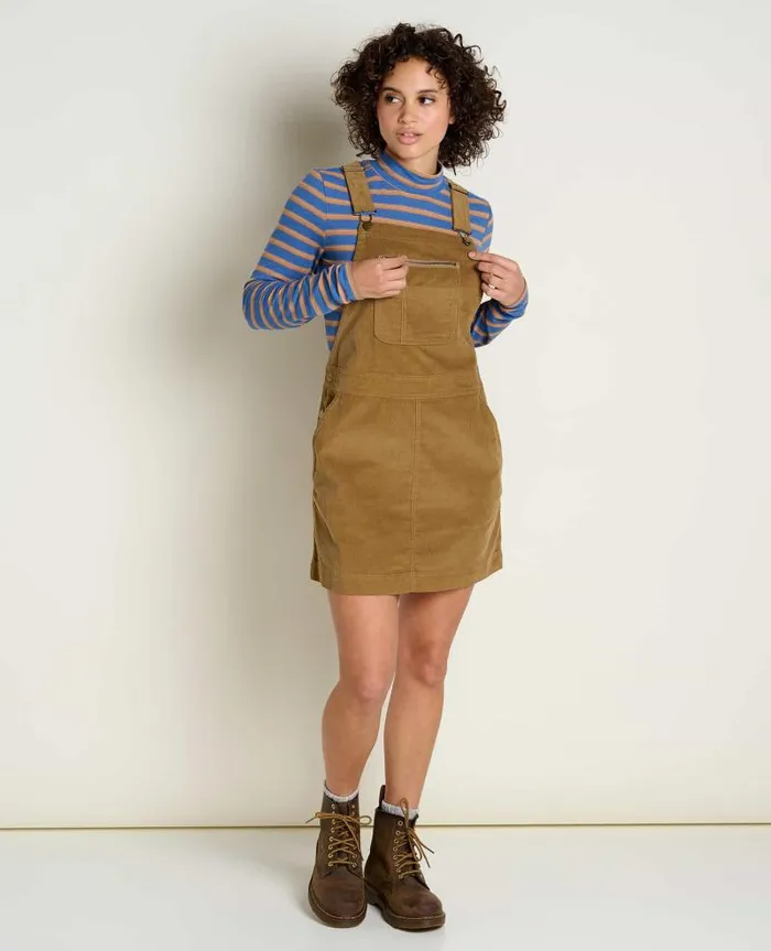 Women Dresses Toad and Co Scouter Cord Jumper Honey Brown