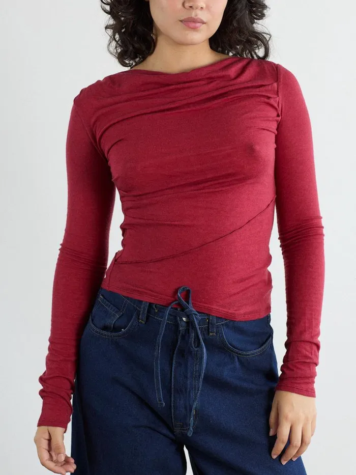 Women Drew Top Pinot Lisa Says Gah Knit Tops
