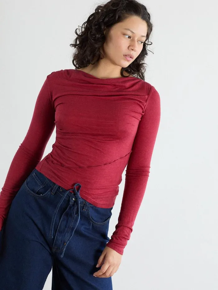 Women Drew Top Pinot Lisa Says Gah Knit Tops