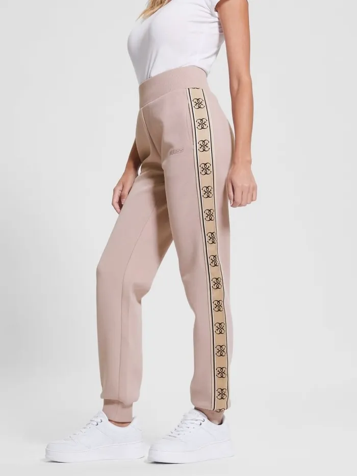 Women Eco Britney Joggers Posh Taupe Bottoms GUESS