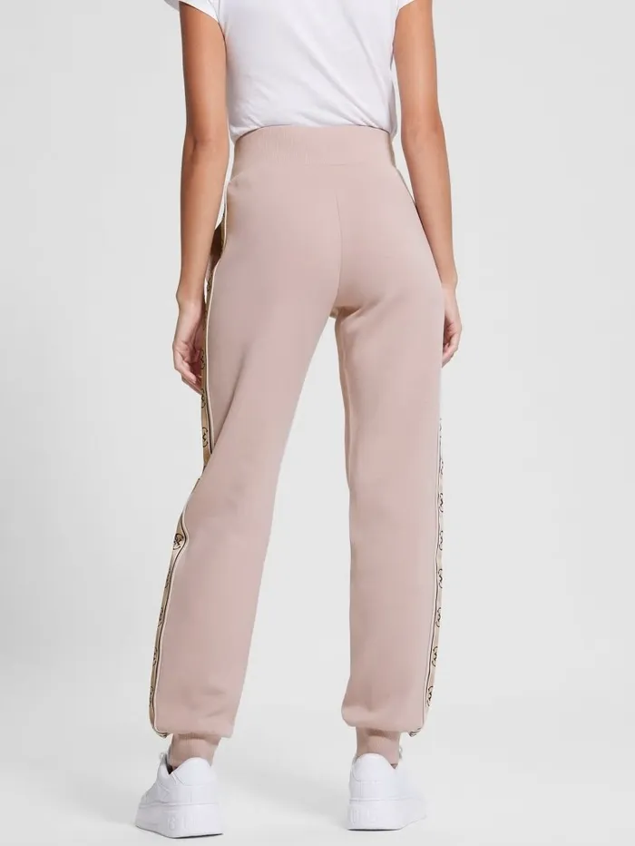 Women Eco Britney Joggers Posh Taupe Bottoms GUESS Women Eco Britney Joggers Posh Taupe Bottoms GUESS