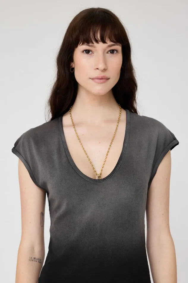 Women Faded Black Century Dress Raquel Allegra Dresses