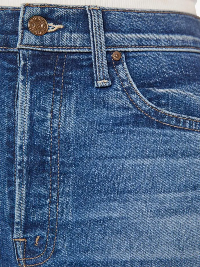 Women Flare Mother Denim The Tripper Flood Wash Sixth Sense
