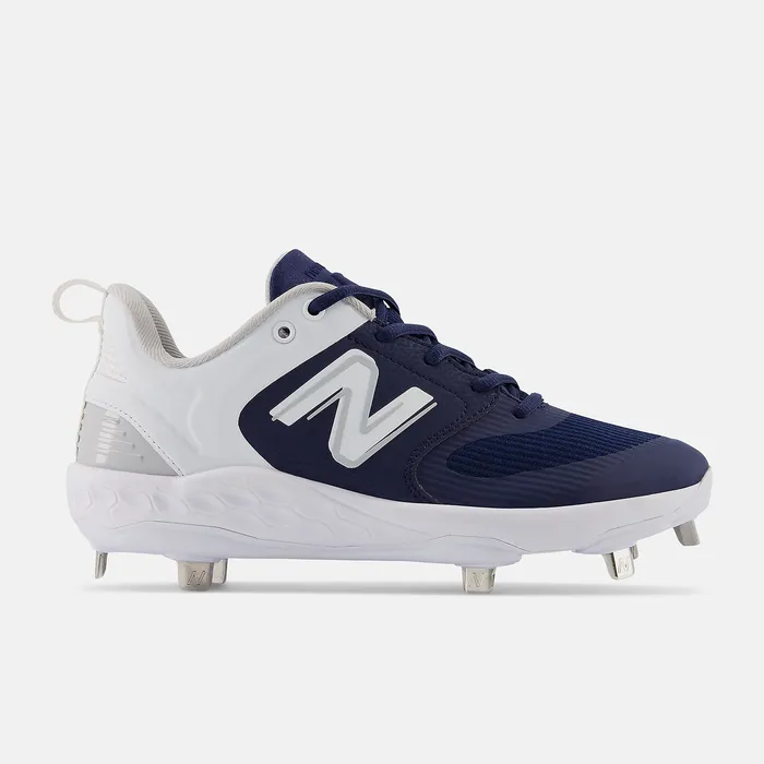 Women Fresh Foam X Velo v3 Metal Navy with White Softball New Balance