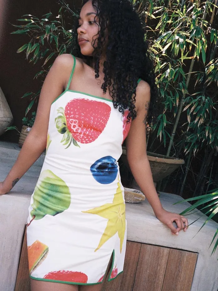 Women Fruit Basket Dress Fruit Basket Lisa Says Gah Dresses