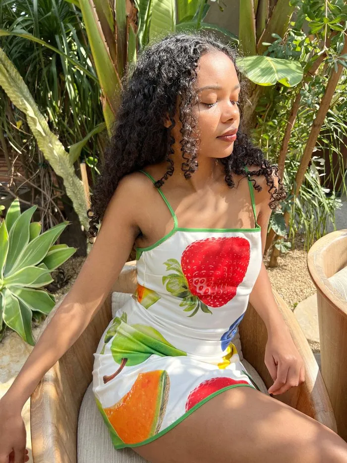 Women Fruit Basket Dress Fruit Basket Lisa Says Gah Dresses