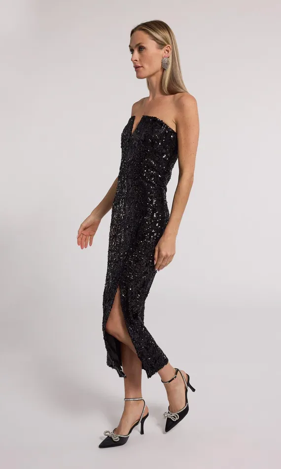 Women Generation Love Clothing Dresses Blaine Sequin Dress Black