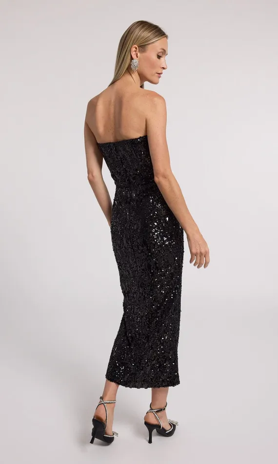 Women Generation Love Clothing Dresses Blaine Sequin Dress Black