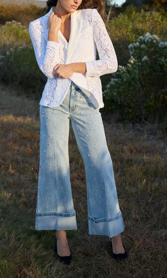 Women Generation Love Clothing Pants Raquel Pearl Jeans Light Bluepearl