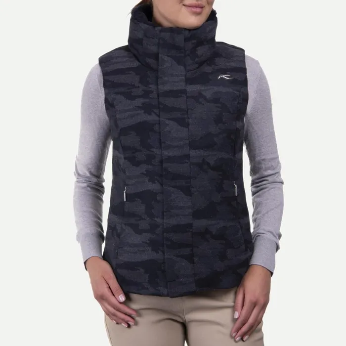 Women Glacier Elite Vest Deep Space KJUS Jackets and Vests