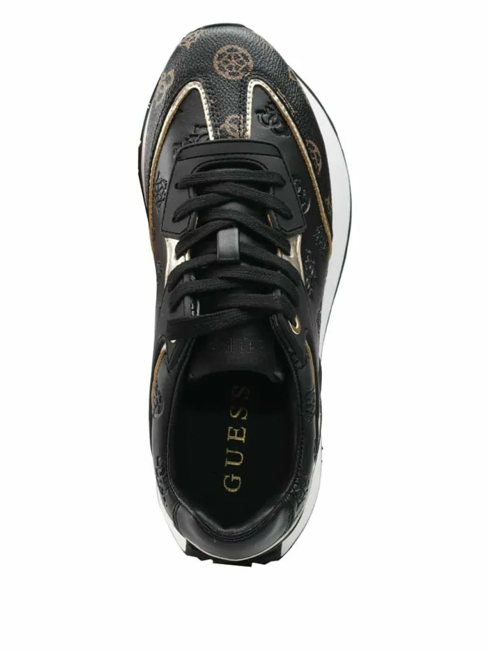 Women GUESS Luchia Logo Pop Joggers Black 002 Sneakers Women GUESS Luchia Logo Pop Joggers Black 002 Sneakers