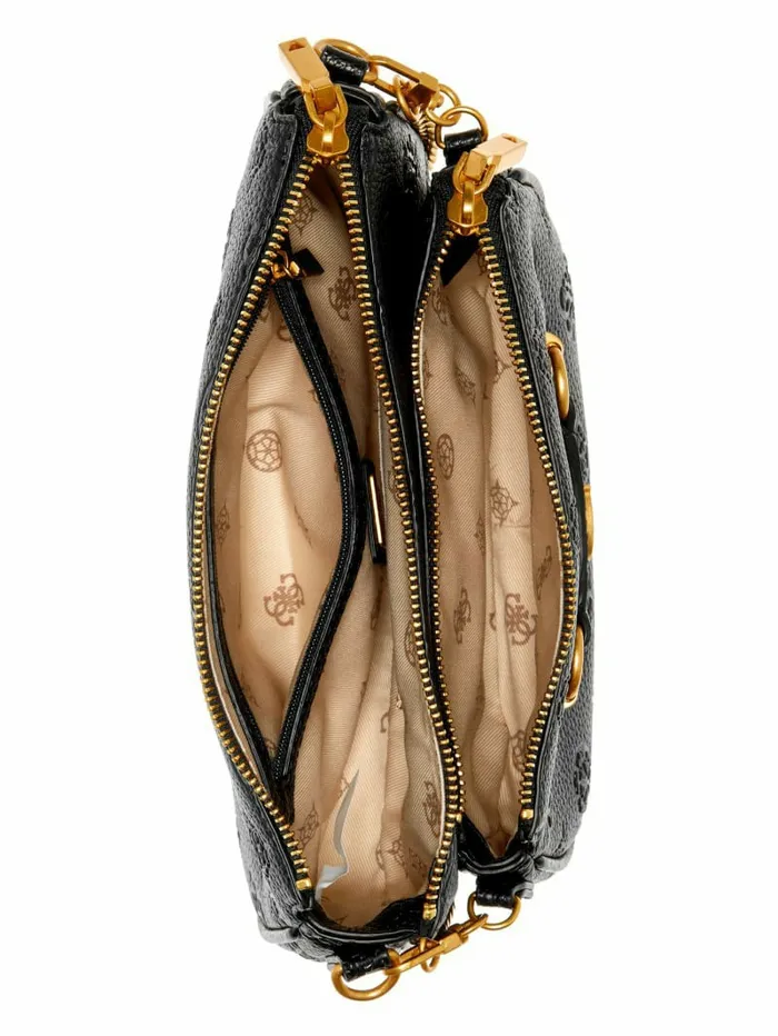 Women Handbags GUESS Izzy Double Pouch Crossbody Blossom Women Handbags GUESS Izzy Double Pouch Crossbody Blossom