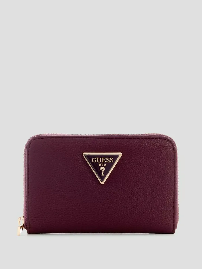 Women Handbags GUESS Meridian Medium ZipAround Wallet Amethyst