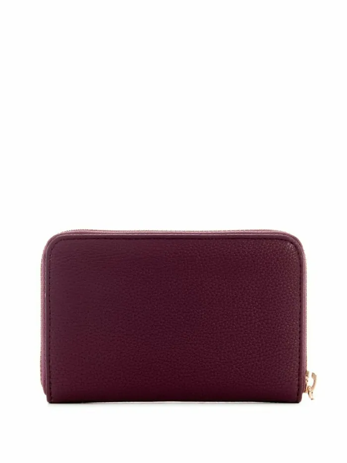 Women Handbags GUESS Meridian Medium ZipAround Wallet Amethyst