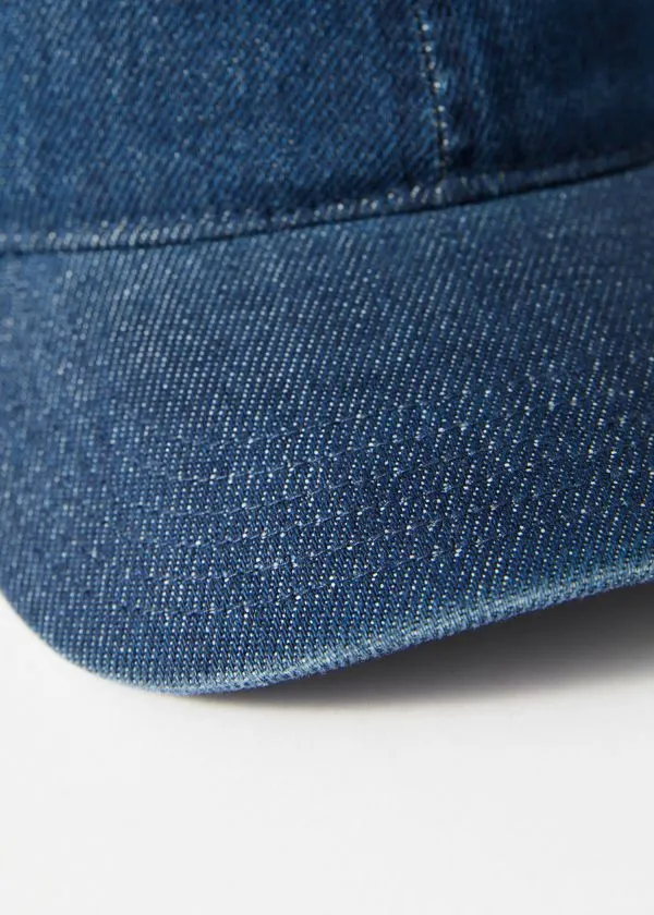 Women Headwear and Other Stories Denim Baseball Cap Indigo Women Headwear and Other Stories Denim Baseball Cap Indigo