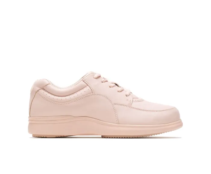 Women Hush Puppies Power Walker Shrimp Leather Walking Shoes