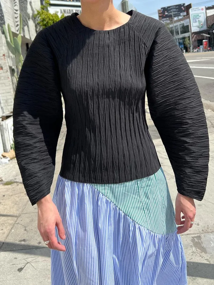 Women Iggy Blouse Black Lisa Says Gah Tops