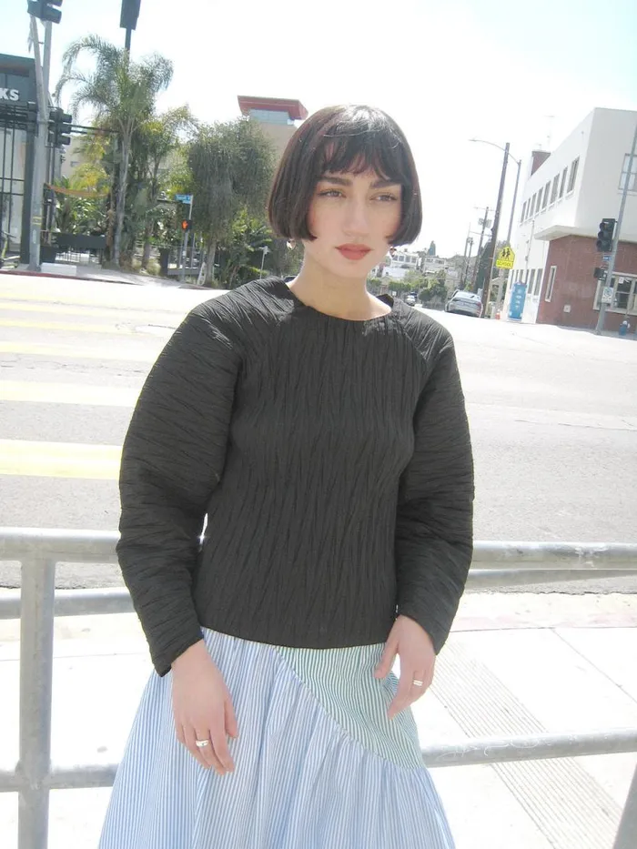 Women Iggy Blouse Black Lisa Says Gah Tops