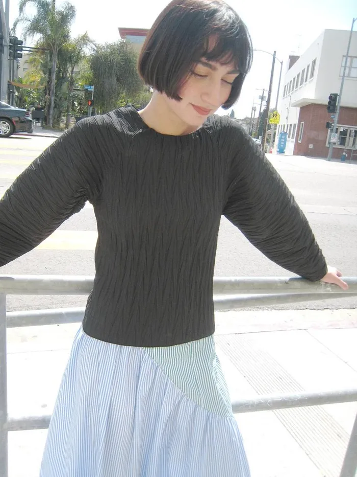 Women Iggy Blouse Black Lisa Says Gah Tops