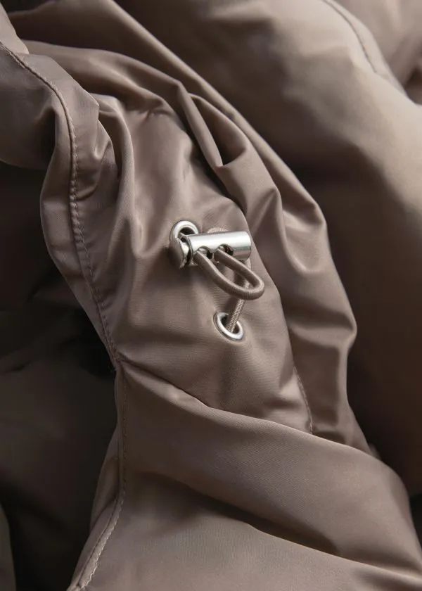 Women Jackets and Coats and Other Stories Padded Down Jacket Brown