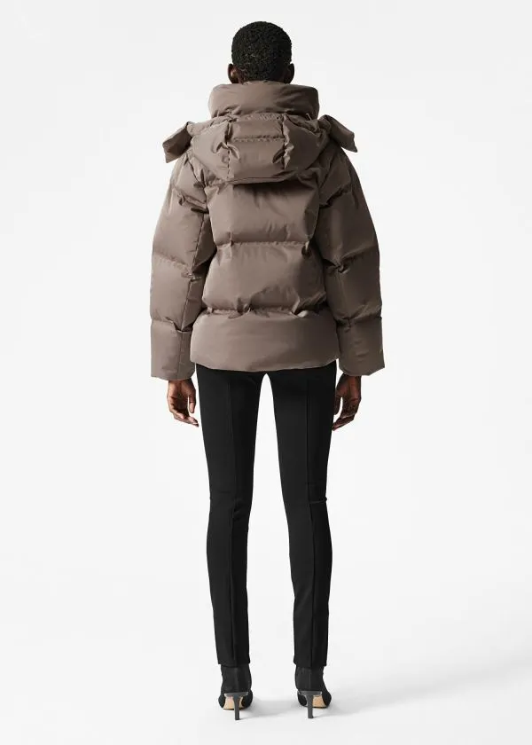 Women Jackets and Coats and Other Stories Padded Down Jacket Brown