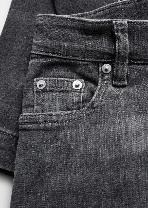 Women Jeans and Other Stories HighWaist Flared Jeans Washed Black